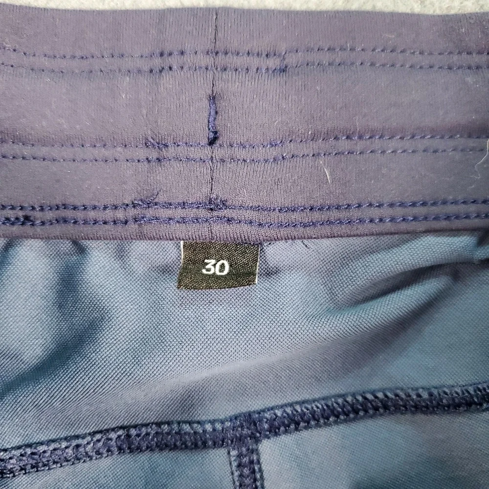 Public Rec All Day Every Day Mens Navy Athletic Shorts Size 30 7 Inch Inseam